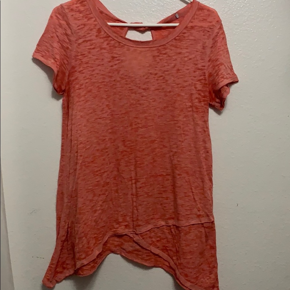 Pink workout tshirt